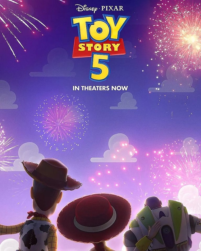 Filmplakat des Films 2D TOY STORY 5 in ENGLISH
