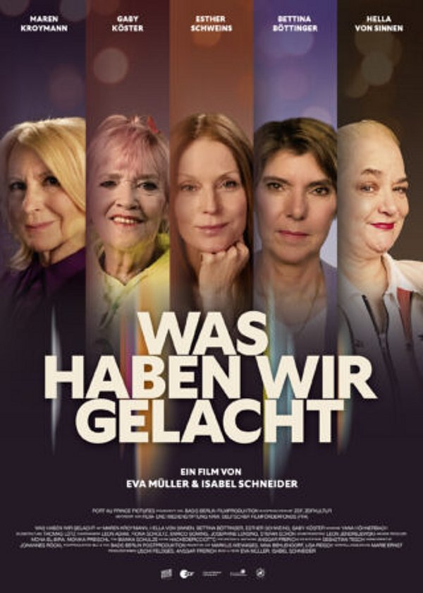 Filmplakat des Films WAS HABEN WIR GELACHT