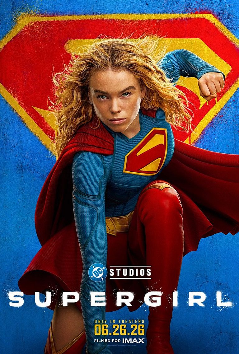 Filmplakat des Films 2D SUPERGIRL in ENGLISH