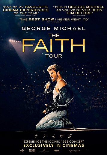 Filmplakat des Films GEORGE MICHAEL - THE FAITH TOUR